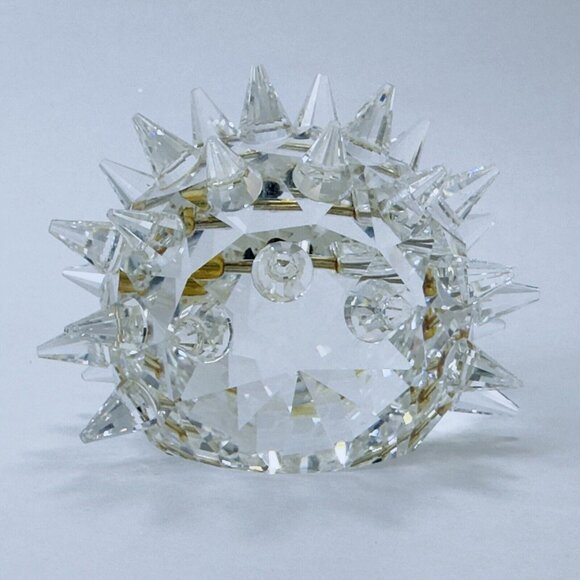 SWAROVSKI Silver Crystal Figurine Hedgehog/Porcupine ART 7630 NR 050 Original Bx - Picture 4 of 14
